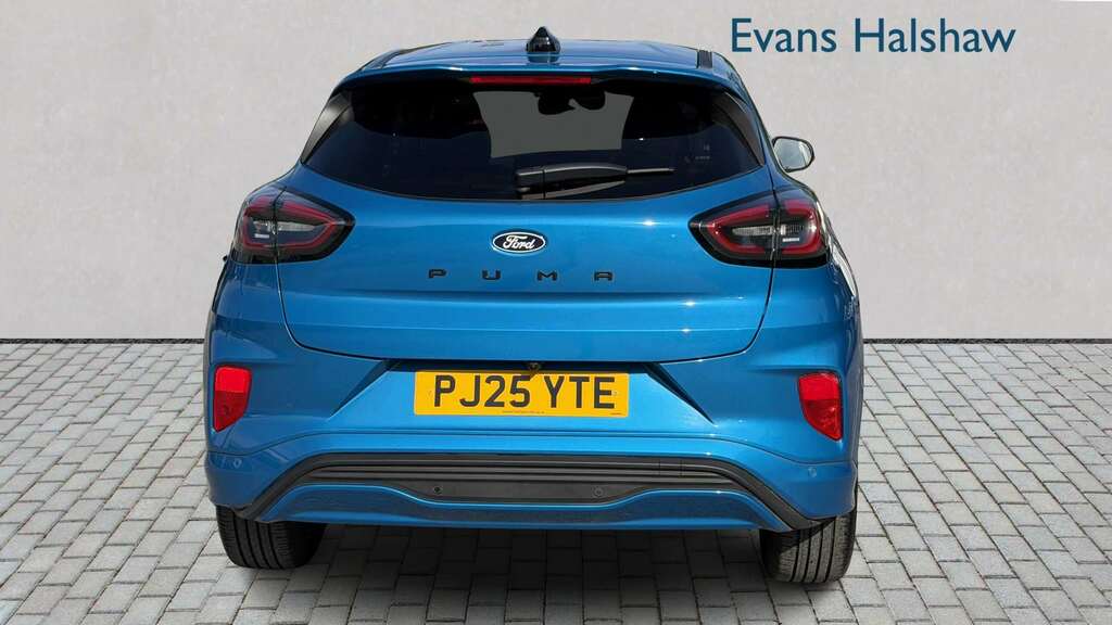 Ford Puma 1.0 Ecoboost Hybrid Mhev St-line X 2025 PJ25YTE Blue #4