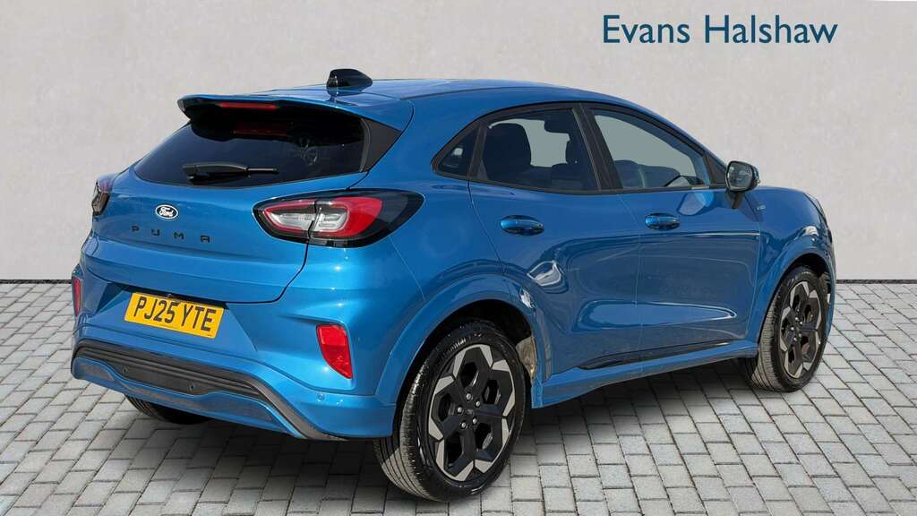 Ford Puma 1.0 Ecoboost Hybrid Mhev St-line X 2025 PJ25YTE Blue #3