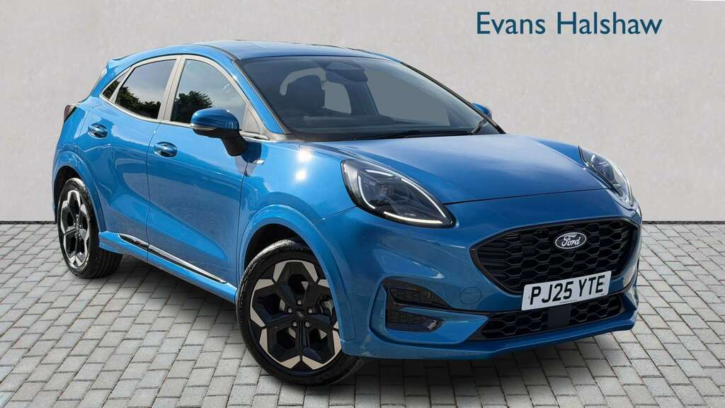 Ford Puma 1.0 Ecoboost Hybrid Mhev St-line X 2025 Blue