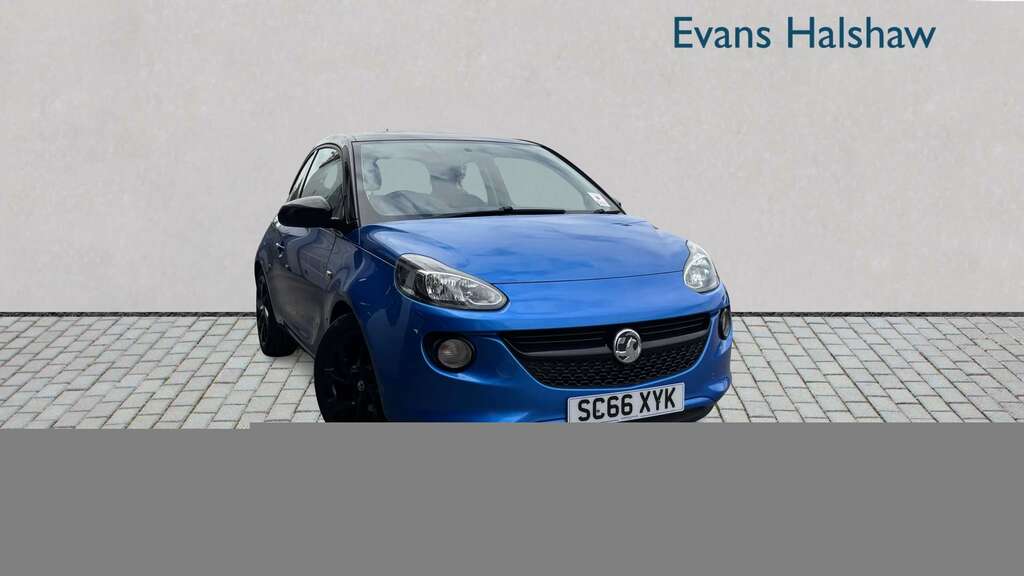 Vauxhall Adam 1.2I Energised 2016 SC66XYK Blue