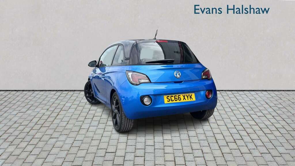 Vauxhall Adam 1.2I Energised 2016 SC66XYK Blue #2