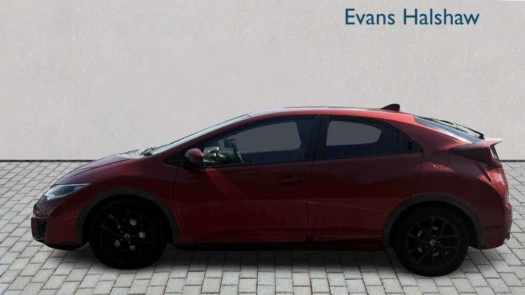 Honda Civic 1.6 I-dtec Sport Nav 2015 Red #3