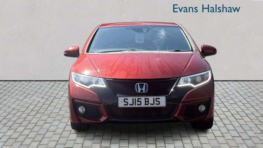 Honda Civic 1.6 I-dtec Sport Nav 2015 Red #4