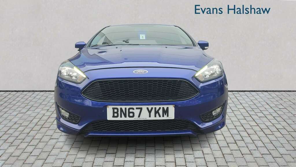 Ford Focus 1.5 Tdci 120 St-line 2017 BN67YKM Blue #3