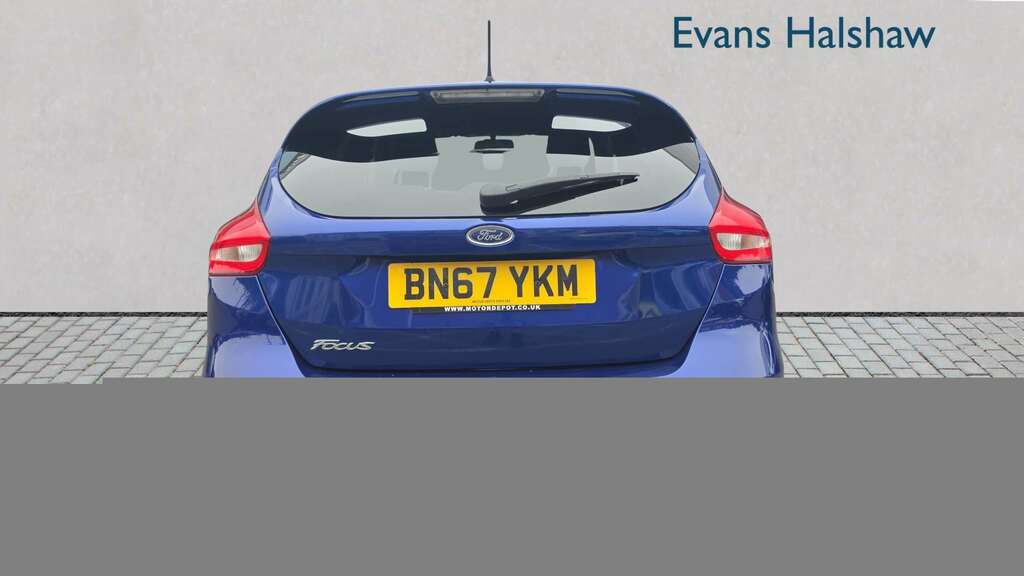 Ford Focus 1.5 Tdci 120 St-line 2017 BN67YKM Blue #4