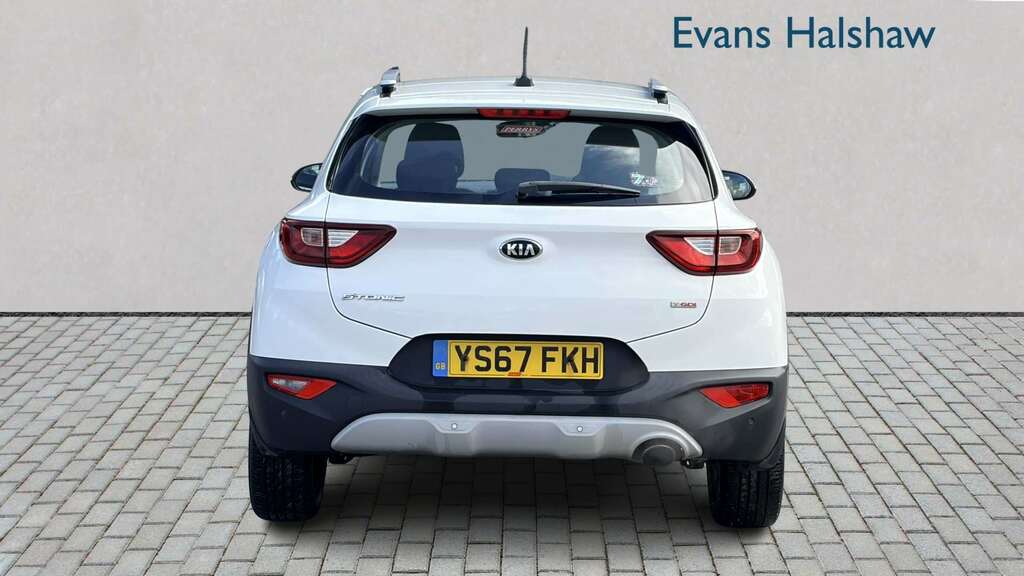 Kia Stonic 1.0T Gdi 2 2017 White #4