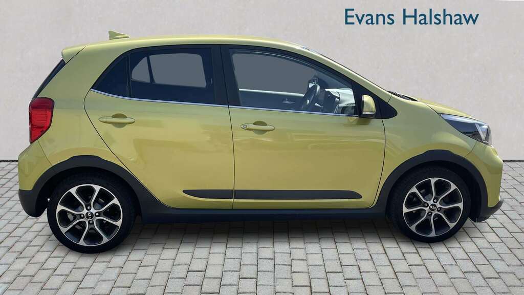 Kia Picanto 1.25 X-line 2018 YH68TNX Yellow #4
