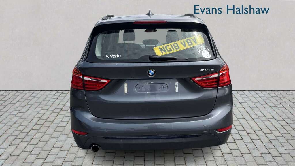 BMW 2 Series 216D Sport 2018 NG18VBV Grey #5
