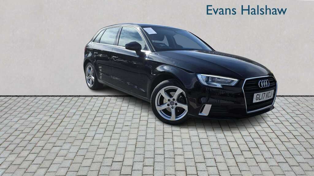 Audi A3 Black Edition White #1
