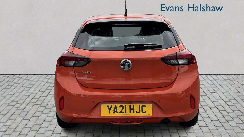 Vauxhall Corsa 1.2 Turbo Se Premium 2021 YA21HJC Orange #5