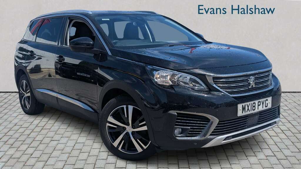 Peugeot 5008 1.6 Bluehdi 120 Allure Eat6 2018 Black
