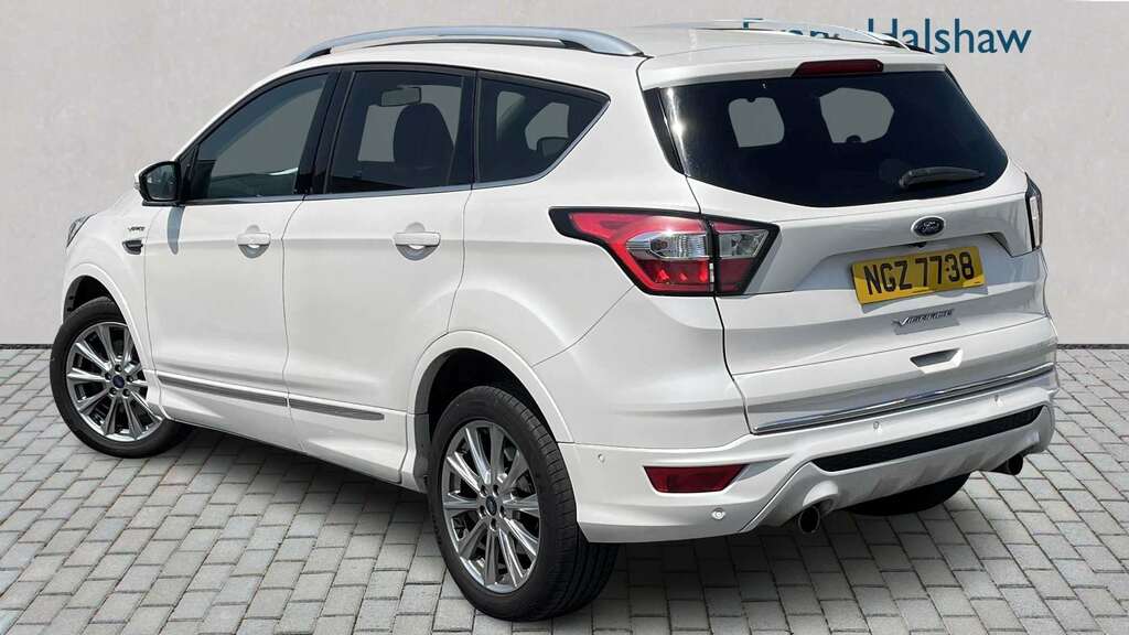 Ford Kuga 1.5 Ecoboost 176 2019 NGZ7738 White #2
