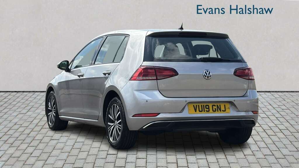 Volkswagen Golf 1.5 Tsi Evo 150 Se Nav Dsg 2019 VU19GNJ Silver #2