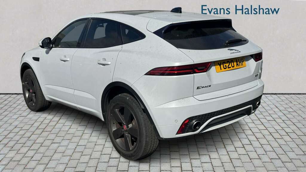 Jaguar E-Pace 2.0D Chequered Flag Edition 2020 White #4