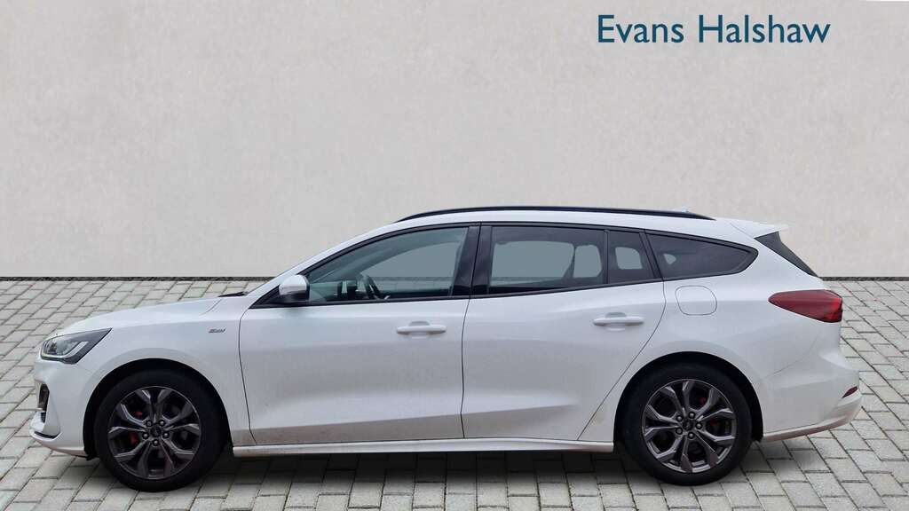 Ford Focus 1.0 Ecoboost St-line 2022 KS22AFK White #3