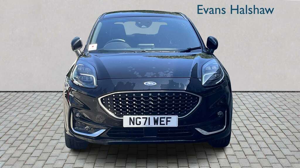 Ford Puma 1.0 Ecoboost Hybrid Mhev 155 St-line Vignale 2 NG71WEF Black #2