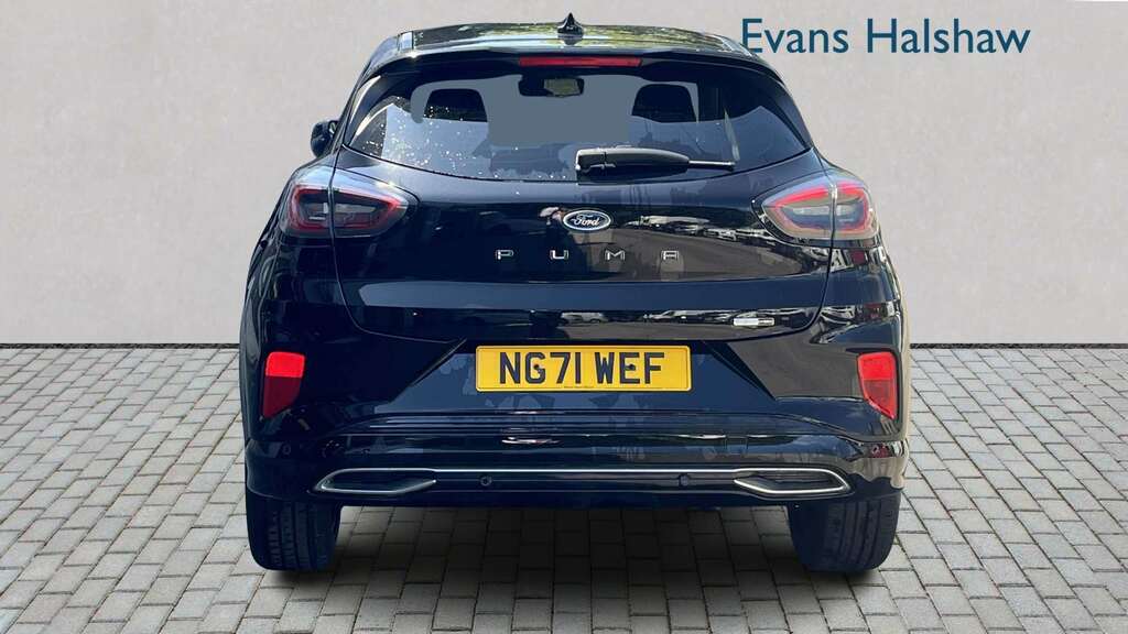 Ford Puma 1.0 Ecoboost Hybrid Mhev 155 St-line Vignale 2 NG71WEF Black #4