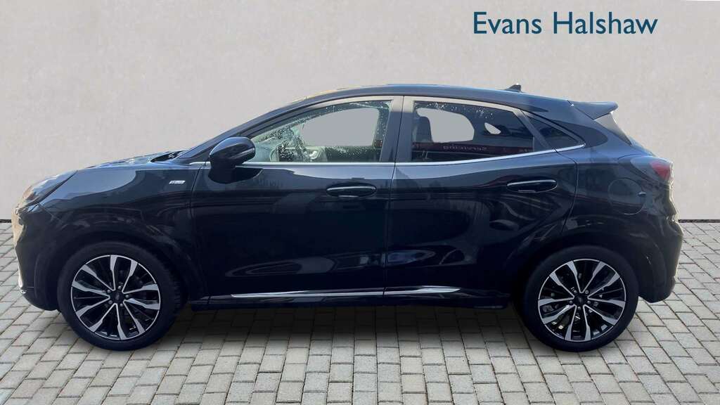 Ford Puma 1.0 Ecoboost Hybrid Mhev 155 St-line Vignale 2 NG71WEF Black #5