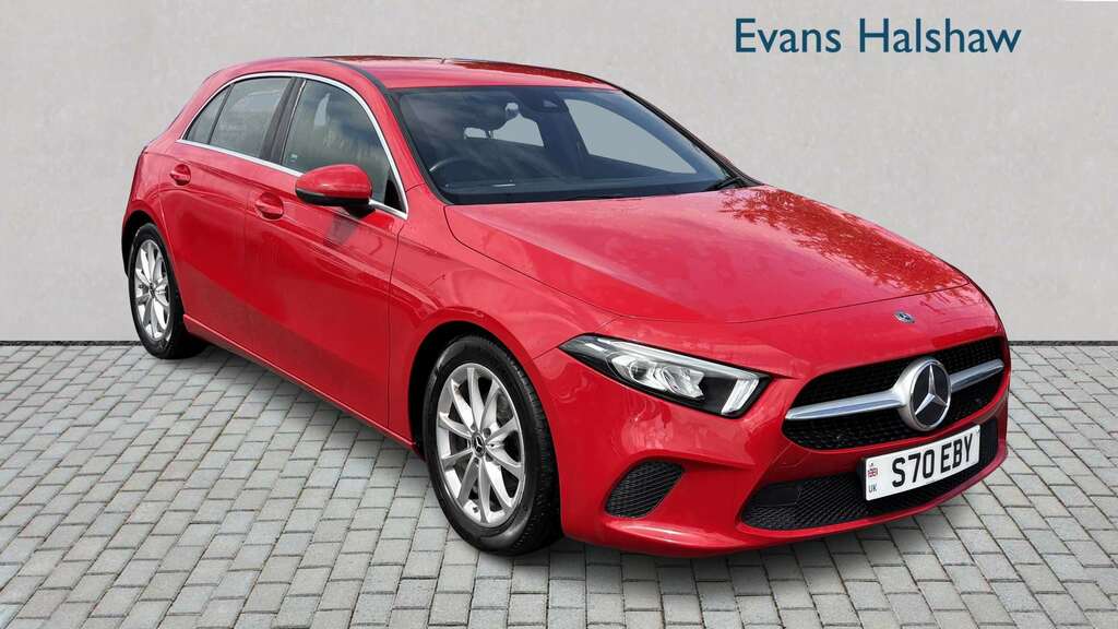 Mercedes-Benz A Class A180d Sport 2019 Red