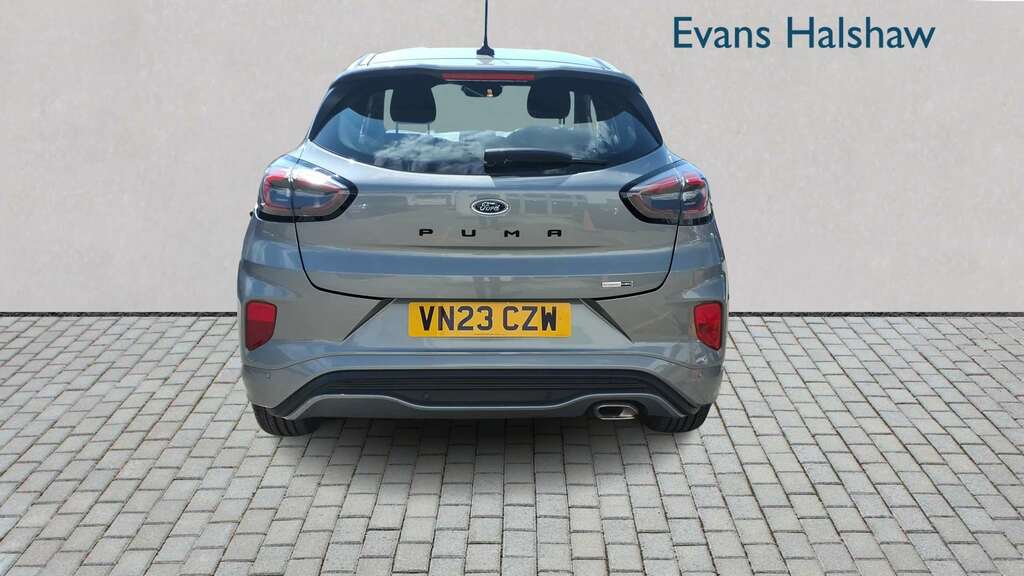 Ford Puma 1.0 Ecoboost Hybrid Mhev 155 St-line 2023 VN23CZW Silver #3