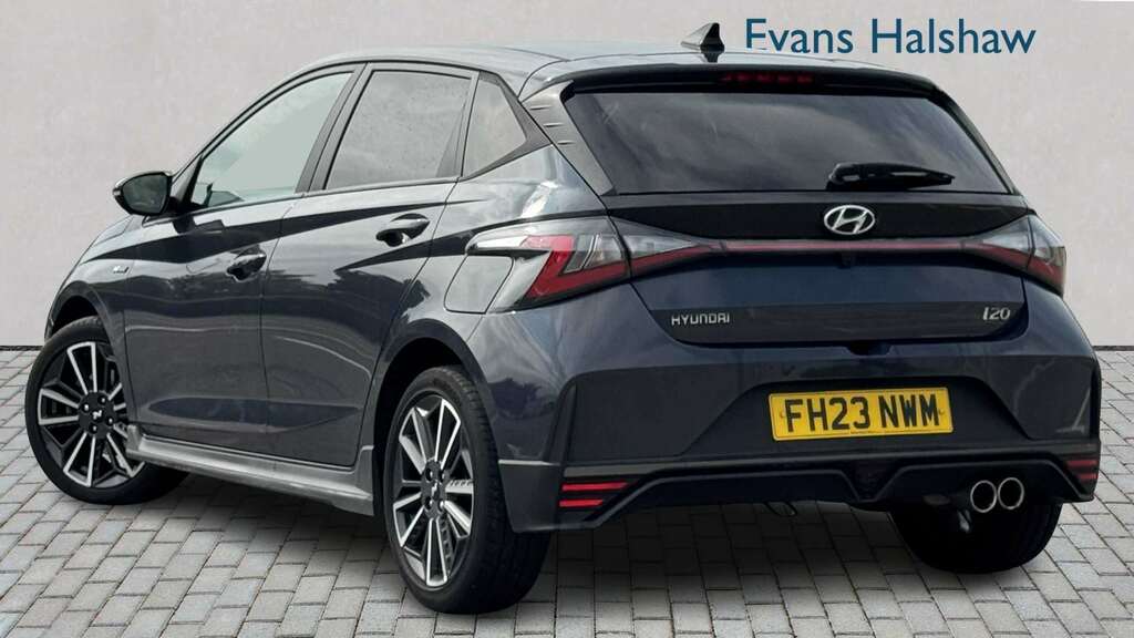 Hyundai I20 1.0T Gdi 48V Mhd 120 N Line 2023 FH23NWM Grey #2