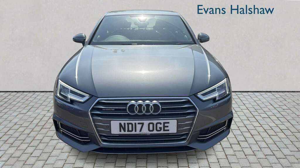 Audi A4 2.0 Tdi 190 Quattro S Line S Tronic 2017 Grey #4
