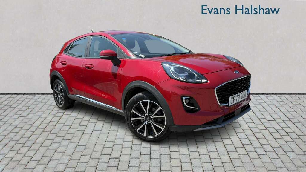 Ford Puma 1.0 Ecoboost Hybrid Mhev Titanium 2023 Red