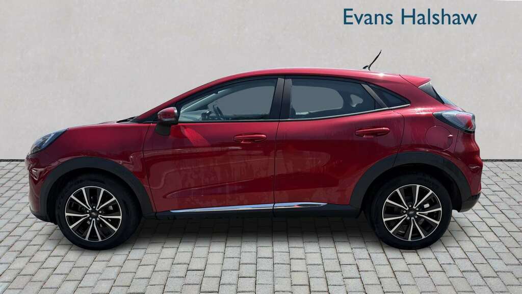 Ford Puma 1.0 Ecoboost Hybrid Mhev Titanium 2023 CP73GGA Red #3