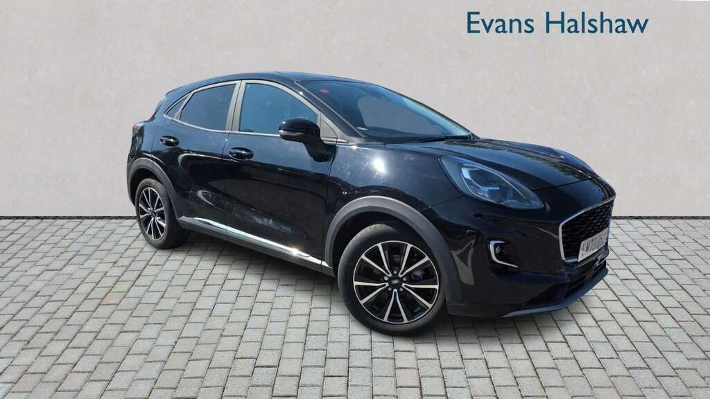 Ford Puma 1.0 Ecoboost Hybrid Mhev Titanium 2023 Black