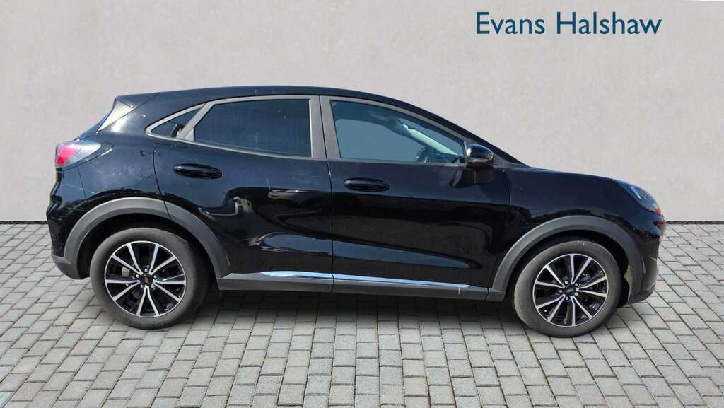 Ford Puma 1.0 Ecoboost Hybrid Mhev Titanium 2023 LM73OSJ Black #6