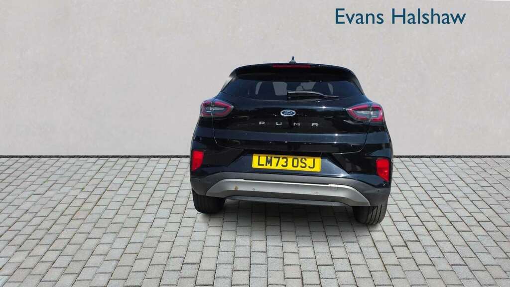Ford Puma 1.0 Ecoboost Hybrid Mhev Titanium 2023 LM73OSJ Black #4