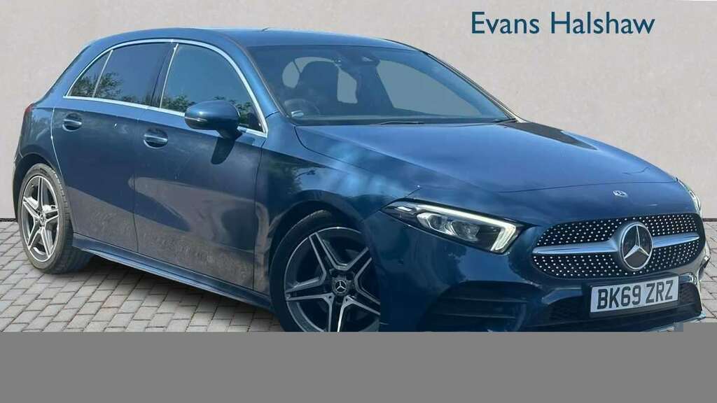 Mercedes-Benz A Class A180d Amg Line Executive 2019 Blue