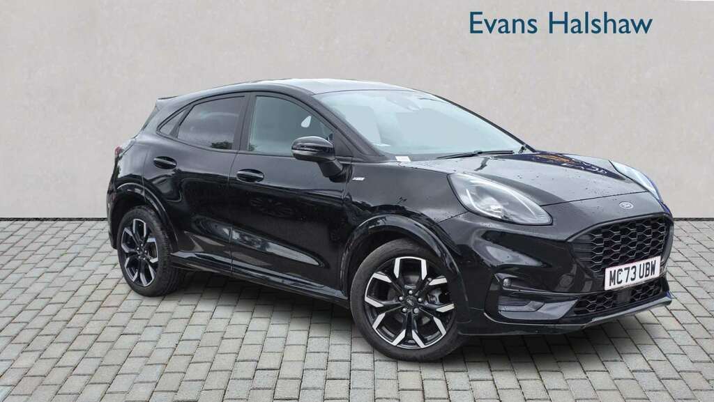 Ford Puma 1.0 Ecoboost Hybrid Mhev St-line X 2023 Black