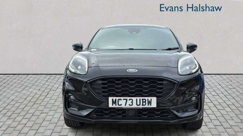 Ford Puma 1.0 Ecoboost Hybrid Mhev St-line X 2023 MC73UBW Black #3