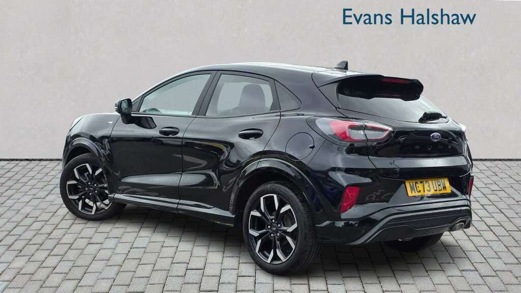 Ford Puma 1.0 Ecoboost Hybrid Mhev St-line X 2023 MC73UBW Black #2