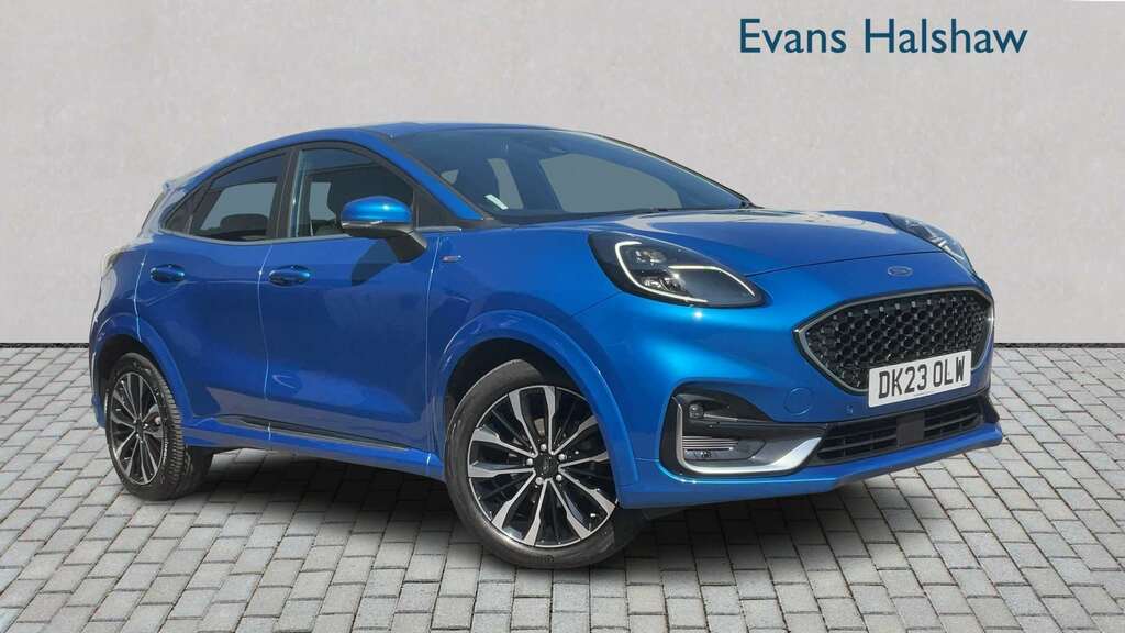 Ford Puma 1.0 Ecoboost Hybr Mhev 155 St-line Vignale Dct Blue