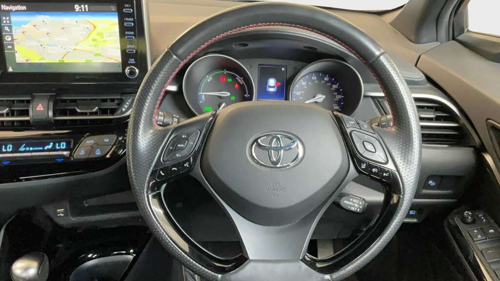 Toyota C-Hr 2.0 Hybrid Gr Sport Cvt 2021 White #6