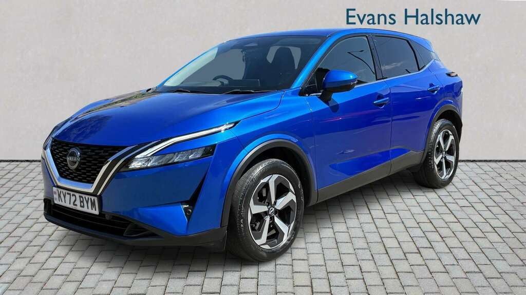 Nissan Qashqai 1.3 Dig-t Mh 158 N-connecta Xtronic 2022 KY72BYM Blue #3