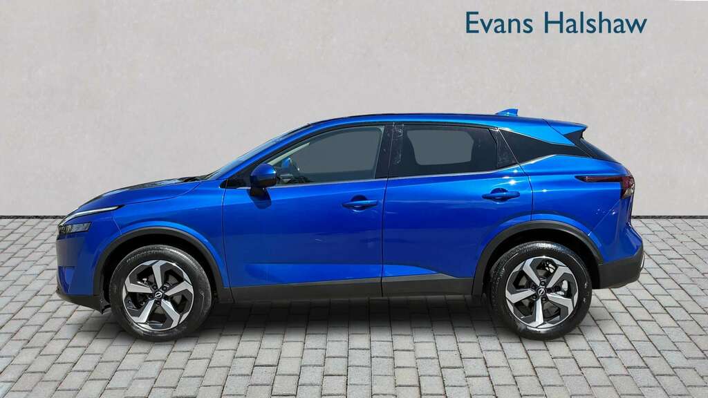 Nissan Qashqai 1.3 Dig-t Mh 158 N-connecta Xtronic 2022 KY72BYM Blue #4
