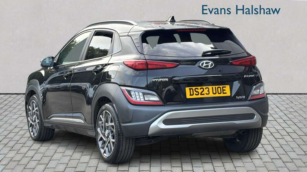 Hyundai Kona 1.6 Gdi Hybrid Ultimate Dct 2023 DS23UOE Black
