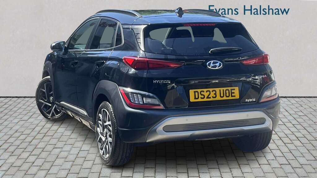 Hyundai Kona 1.6 Gdi Hybrid Ultimate Dct 2023 Black
