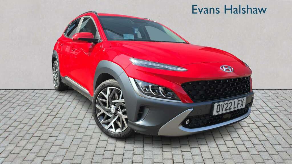 Hyundai Kona 1.6 Gdi Hybrid Ultimate Dct 2022 Red