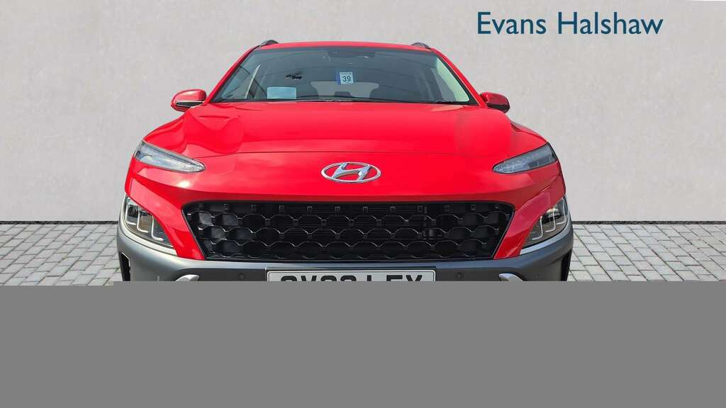 Hyundai Kona 1.6 Gdi Hybrid Ultimate Dct 2022 OV22LFX Red #4