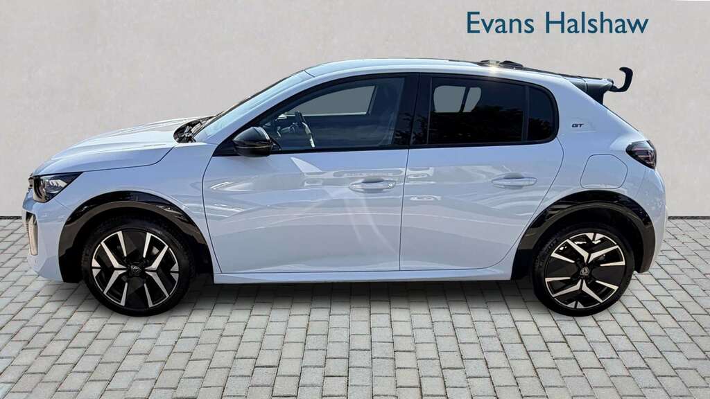Peugeot 208 1.2 Hybrid 145 Gt E-dsc6 2025 GJ75OBC White #5
