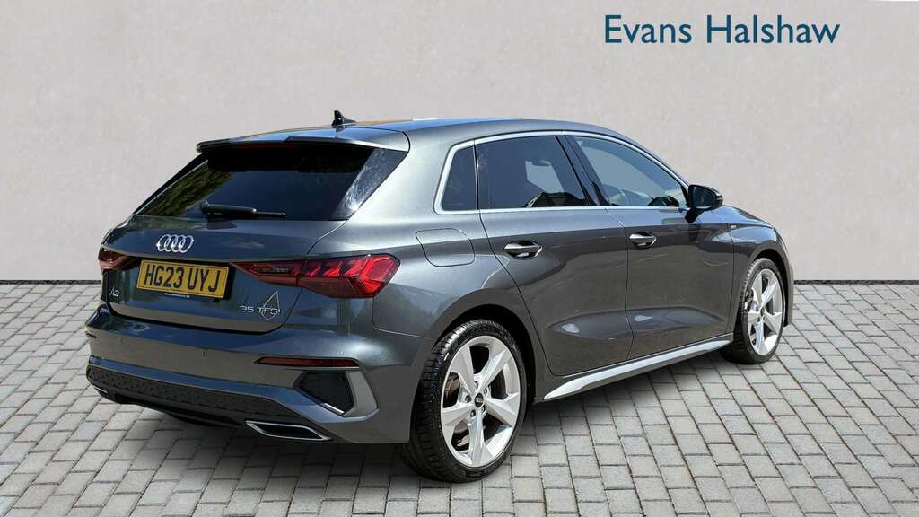 Audi A3 35 Tfsi S Line 2023 HG23UYJ Grey #6