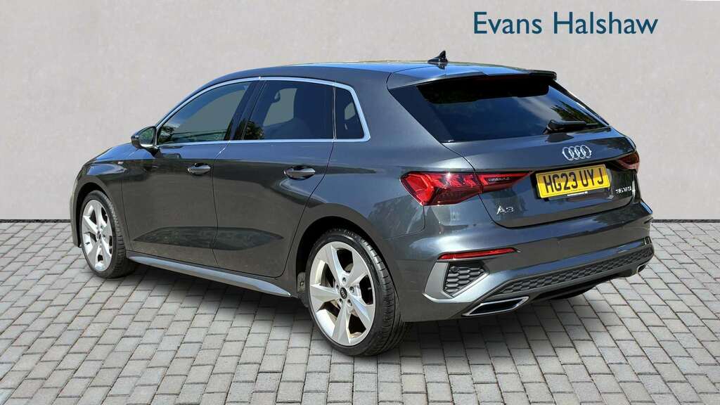 Audi A3 35 Tfsi S Line 2023 HG23UYJ Grey #4