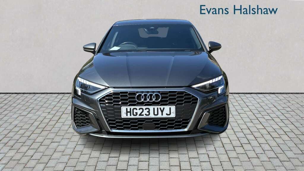 Audi A3 35 Tfsi S Line 2023 HG23UYJ Grey #2