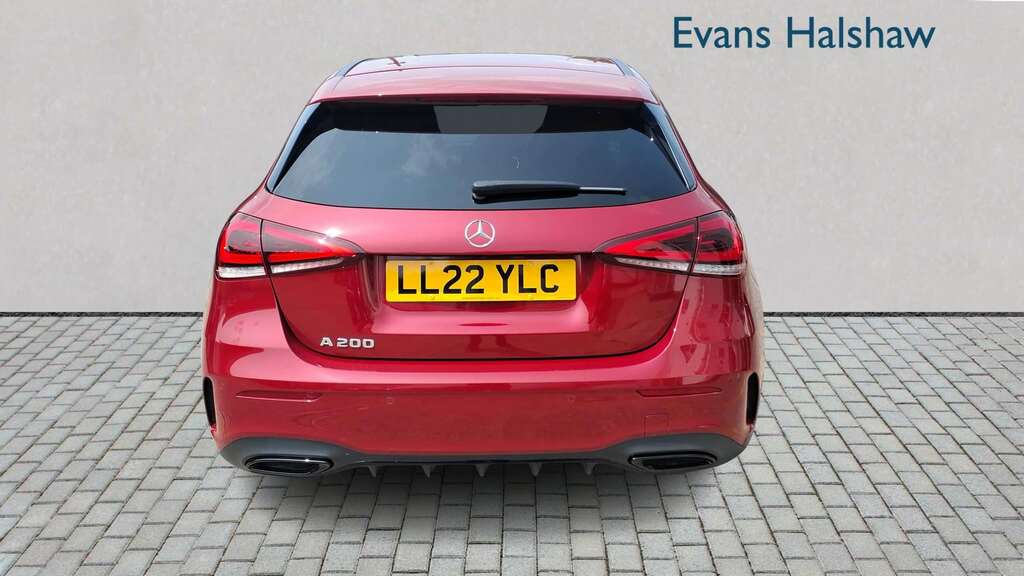 Mercedes-Benz A Class A200 Amg Line Premium Edition 2022 LL22YLC Red #4