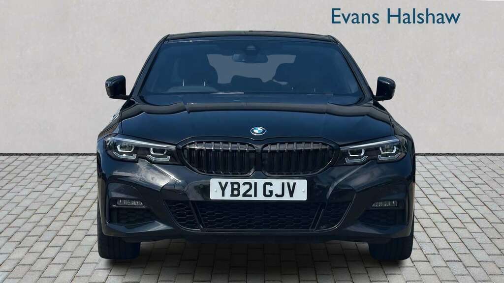 BMW 3 Series 320D Mht M Sport Step 2021 YB21GJV Black #5