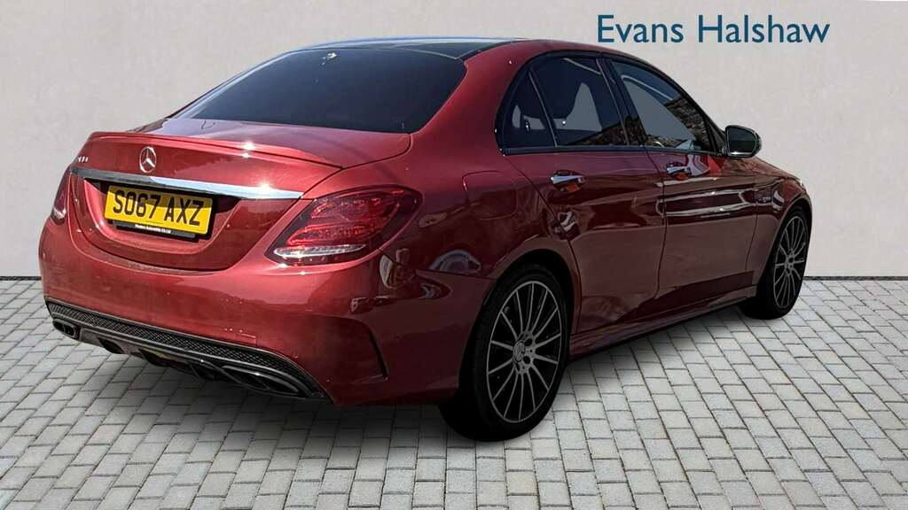 Mercedes-Benz C Class C43 4Matic Premium Plus 2018 SO67AXZ Red #4